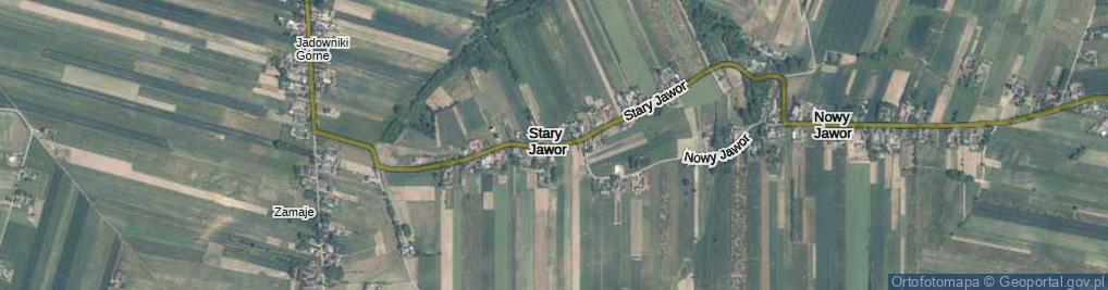 Zdjęcie satelitarne Stary Jawor ul.